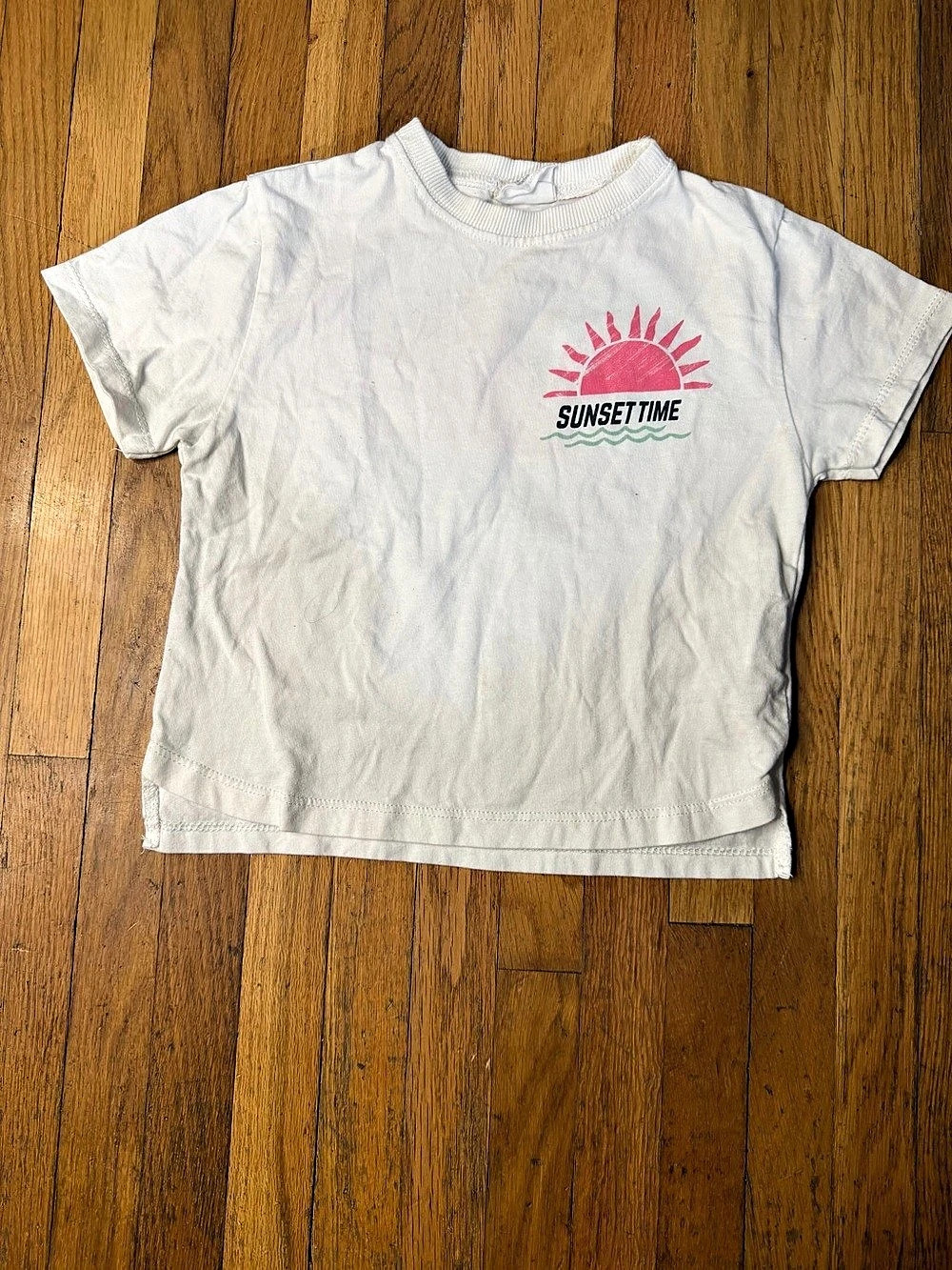 Zara Sunset Time Graphic Tee  12-18 Months